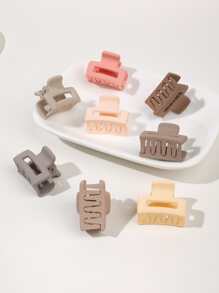 16 piezas Garra de pelo unicolor - Multicolor - Ver 2