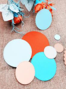 1pc Round Design Cutting Die - Silver - View 3