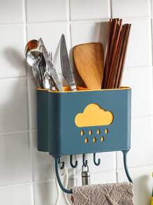 1 Stück Küchenregal Wolke Muster, Zufällige Farbe - Verschiedenfarbig - Übersicht 2