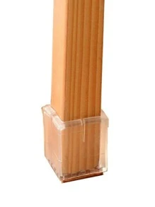 1 pieza Funda transparente mesa pie - Blanco - Ver 4