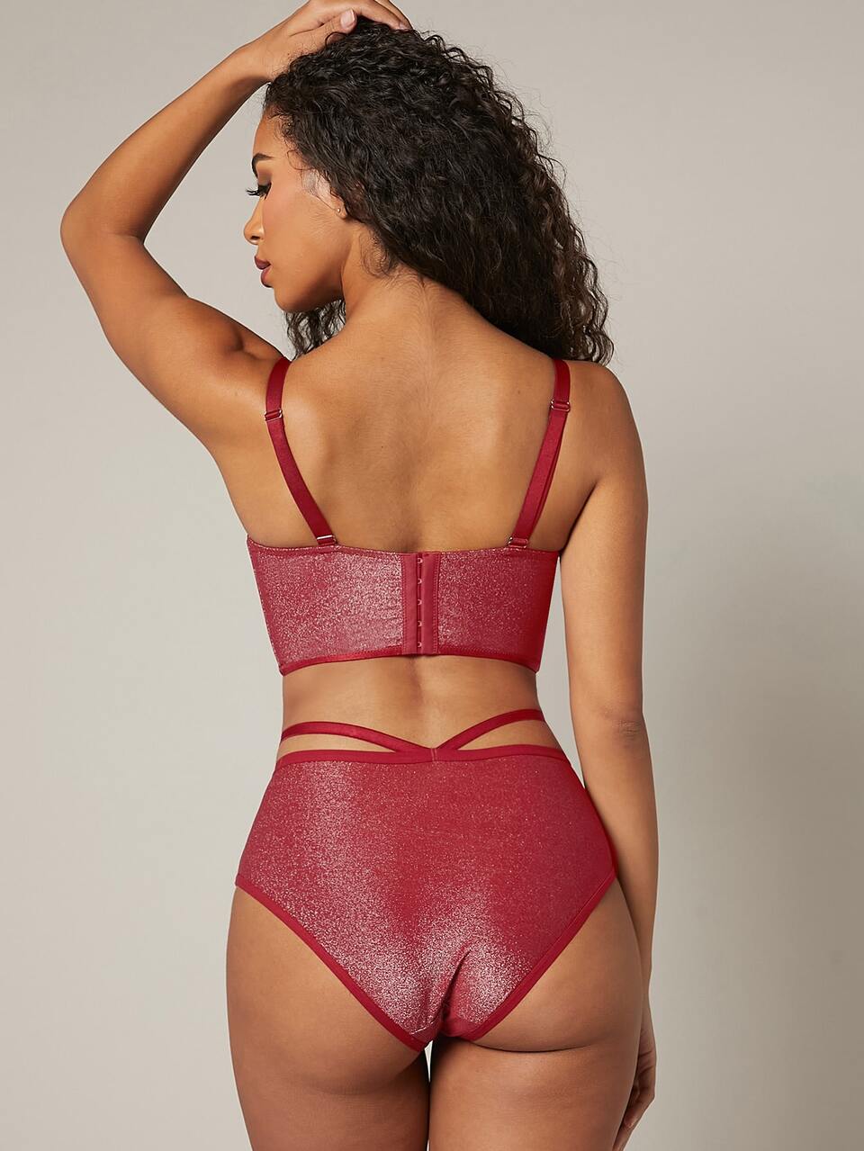 Sexy Lingerie Plunge Push-Up Bra Corset