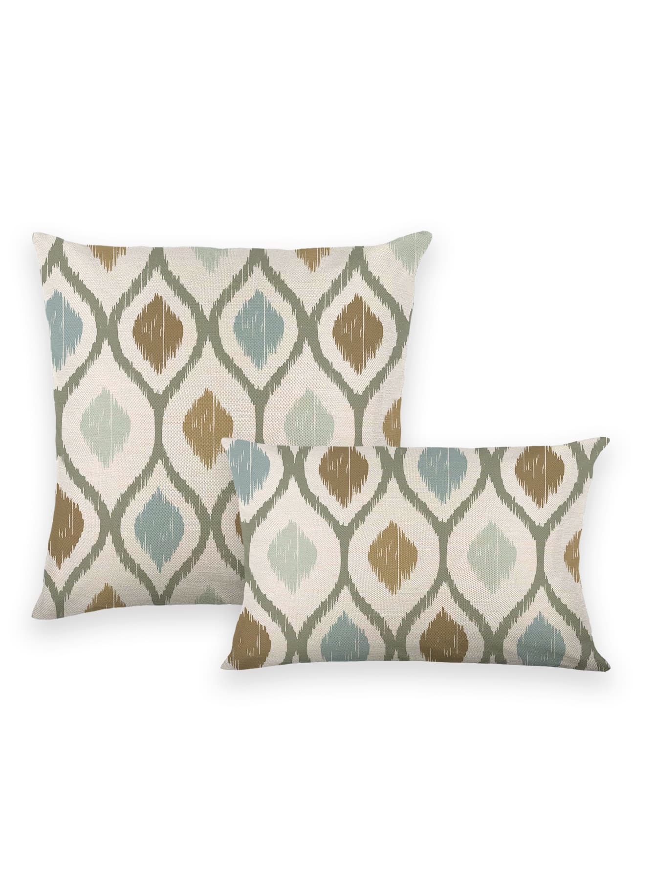 1pc Mô hình hình học Tấm đệm chống thấm ngoài trời Không có chất độn - Nhiều màu - Xem 1