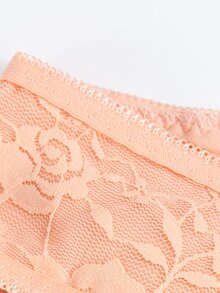 1入組花朵圖案產後收腹帶 - 杏色 - 查看 5