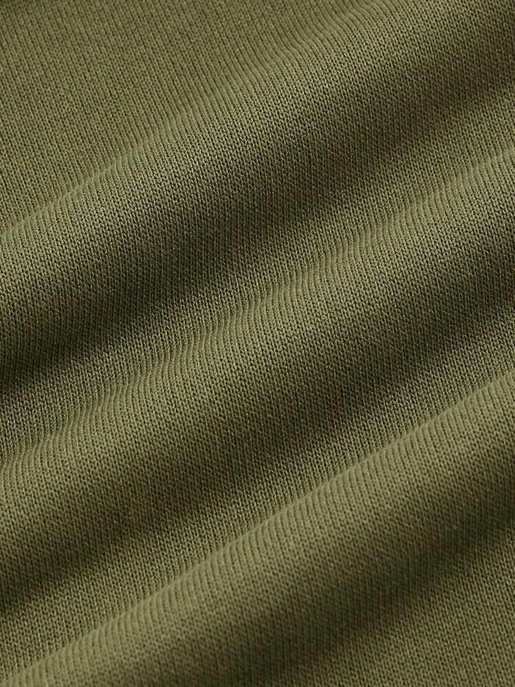 SHEIN ICON Pantalon de survêtement à imprimé étoile à cordon - Militaire verte - Voir 5