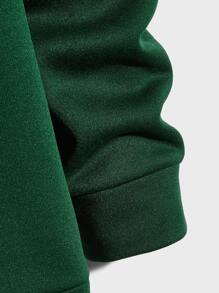 Manfinity RebelGame Áo nỉ Nam Hoạt hình Giải trí - Màu xanh lá cây đậm - Xem 4