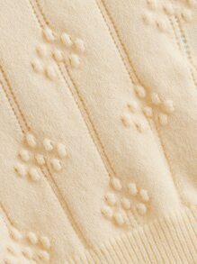 Niñitas Jersey ribete con fruncido de hombros caídos - Albaricoque - Ver 4