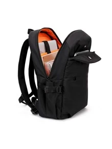 Balo sức chứa lớn cho nam, Balo máy tính giải trí phù hợp cho học sinh trung học cơ sở, trung học phổ thông, du lịch, chống thấm nước, nhiều ngăn, chống trộm, đa chức năng cho công việc, du lịch, đi bộ đường dài, cắm trại, dành cho nam Túi đựng máy tính xách tay ngày lễ Túi du lịch mùa hè Sporty Life Túi mùa hè Túi nghỉ xuân Túi du lịch màu đen Balo du lịch phải có Túi lớn - màu đen - Xem 2