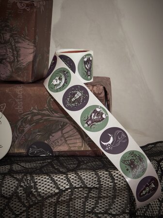 Goth 1roll Graphic Sticky Note