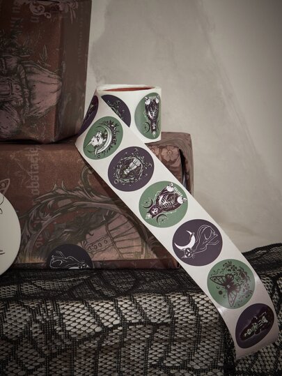 Goth 1roll Graphic Sticky Note