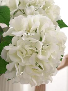 1 件/6 件人造绣球花束适用于婚礼装饰、家居装饰、客厅、餐厅、卧室、新娘婚礼花、手腕花、胸花、生日派对用品、新年礼物、情人节、礼物