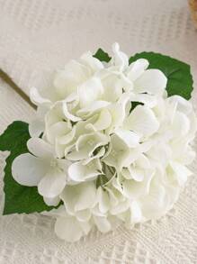 1 件/6 件人造绣球花束适用于婚礼装饰、家居装饰、客厅、餐厅、卧室、新娘婚礼花、手腕花、胸花、生日派对用品、新年礼物、情人节、礼物