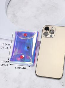 Holographic Coin Purse - Multicolor - View 3