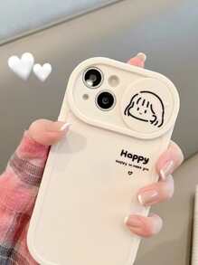 Slide Camera Cover Phone Case - Apricot - View 4