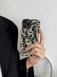 Flower Pattern Phone Case Compatible With iPhone 15/15Pro/15Plus/15Promax - Multicolor - View 3