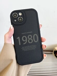 Funda para móvil con estampado de letra - Multicolor - Ver 1