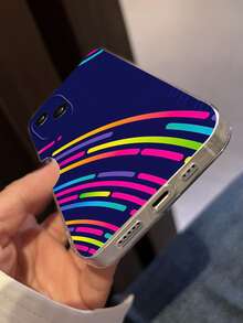 彩虹條紋手機殼