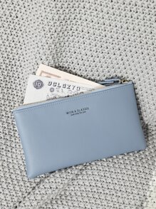 MIYIN Thư đồ họa Ví dài Kinh doanh thông thường - Màu xanh lam - Xem 5