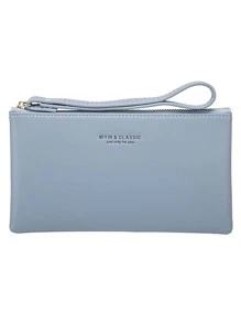 MIYIN Thư đồ họa Ví dài Kinh doanh thông thường - Màu xanh lam - Xem 3