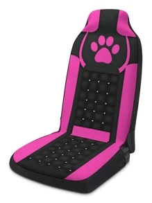 1pc Paw Print Car Seat Cover - Multicolor - View 3
