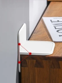 1pc Plain Furniture Fixer - White - View 5