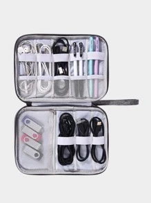 1入組多功能旅行收纳包 - 灰色 - 查看 4