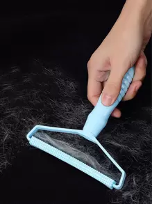 1 herramienta de depilación para asiento de coche, limpiador de coche - Azul - Ver 1