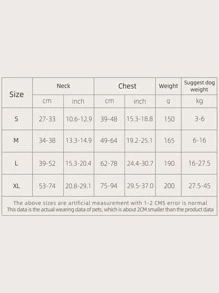 1pc Lemon Print Pet Harness For Dog For Outdoor - Blue - View 4