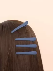 4个哑光鳄鱼夹，带定位功能，美发工具，美发产品及配件，适用于理发店、美容院、旅行必备、返校季、旅行度假、女士美发配饰、后梳、理发配件、吹风机、头发、理发师、美发工具、美发产品、吹风机、头发、配件、美发产品、美发工具、美发用品、护发、卷发梳、理发师、理发配件、美发设备、旅行必备、旅行必备、发型、美发、头发、旅行、美发产品、美发工具、美发用品、理发师、理发配件、理发店、美发设备 - 藏蓝色 - 查看 2