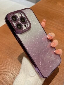Ombre Glitter Phone Case Compatible With iPhone15/15Plus/15Pro/15Promax - Multicolor - View 4