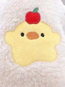 Cartoon Graphic Pet Jacket - Multicolor - View 3