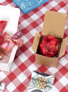 10 pièces/20 pièces/30 pièces/4 x 4 x 4 Boîtes cadeaux, petites boîtes cadeaux, boîtes en papier kraft de couleur noire/blanche/bois avec couvercle pour les faveurs de fête, les ornements, la proposition de demoiselle d'honneur, l'emballage des boîtes de bougies, la décoration d'Halloween, les décorations d'anniversaire, le mariage, les décorations de fête, les décorations de Noël, la mariée, la fête, la boîte cadeau, la Saint-Valentin d'automne
