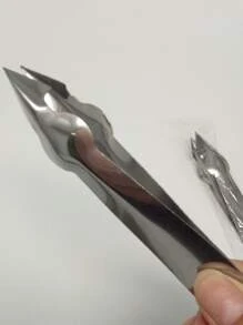 1入組不銹鋼鳳梨眼睛拆卸工具 - 銀色 - 查看 2