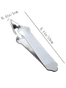 1入組不銹鋼鳳梨眼睛拆卸工具 - 銀色 - 查看 3