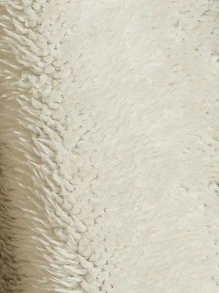 GENTILAND Oversized Men's Teddy Lined Zip-Up Hooded Jacket - Black - View 4