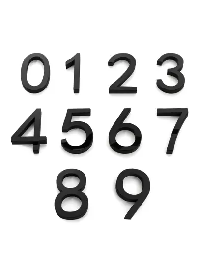 1pc Reflective Acrylic Arabic Numeral Shaped Mirror Stickers, Self-Designed 3D Art Decals For Living Room, Bathroom, Home Office Walls Vinyl Decal, Stickers, Wall Decal, Vinyl Decal For Home Decorations Spring Decoration Items Refresh Your Home, Rama Decoration Stickers School Decor School Surprise Dormitory Decor Back To School Room Decor School Supplies