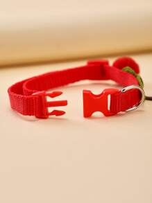 1pc Cherry Decor Pet Collar