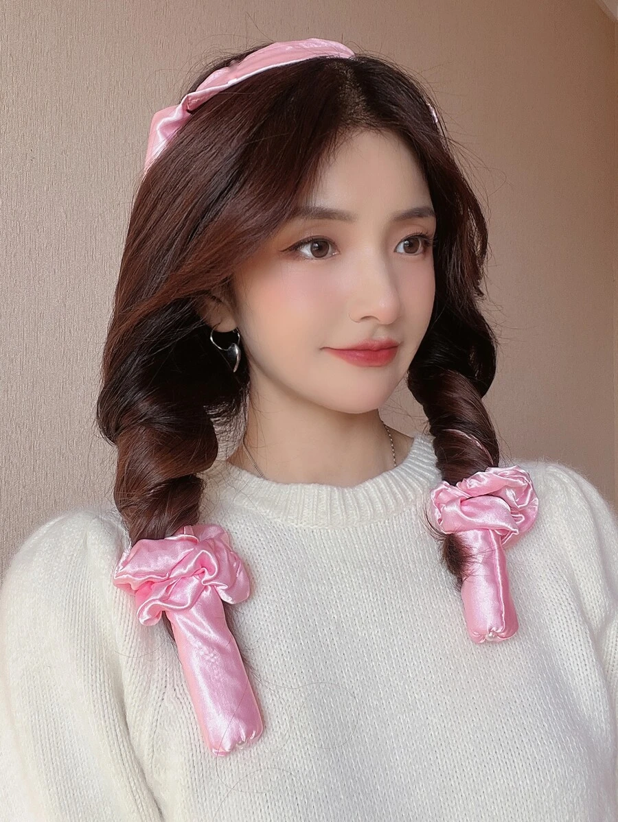 DAZY Braid/curl Classification Sponge Stick - Pink - View 1