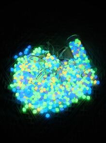 100 piezas Decoración brillante en oscuro piedra - Multicolor - Ver 2