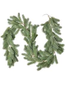 1pc Artificial Plants Xmas Decor Wall Hanging Green Leaves Vine, Wedding Ceremony Decor, Home Bedroom Living Room Bathroom Decor, Outdoor Garden School Birthday Party Supplies, New Year Decoration, Valentine Day, Gift - Multicolor - View 2