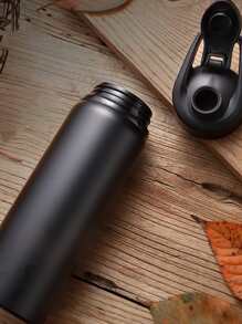 1pc Stainless Steel Insulated Bottle - Black - View 6