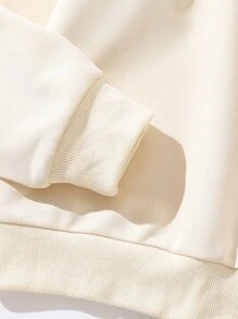 Sparklyn 青少女字母和卡通圖形連帽衫和運動長褲 - 彩色 - 查看 5