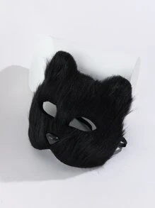 狐狸設計毛茸茸戲服面罩