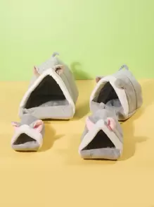 1pc Thiết kế tai màu sắc ngẫu nhiên Giường cho thú cưng - Nhiều màu - Xem 3