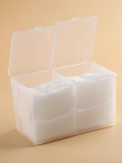 FULL BEAUTY صندوق تخزين لوسادات الوجه الشفافة ، 1 قطعة منظم مكياج ، حامل مسحات غبار دليل ، حاوية لوسادات إزالة المكياج ، منظم مكتب للخزانة والحمام والمغسلة والأسطح ، أغراض السفر والمنزل والغرفة الوردية ، هدايا ل- الأم والأب والرجال والأصدقاء والمعلم ، عيد ميلاد ، زفاف ، مكتب ، رفوف ، اكسسوارات ، صناديق هدايا ، هدية مضحكة ، حقيبة تخزين ، حقيبة مكياج ، حقيبة أدوات التجميل ، منظم مكتب ، حقيبة مستحضرات التجميل ، حقيبة مكياج ، صندوق مجوهرات ، حقيبة ، حامل فرشاة مكياج ، حامل فرشاة ، منظم عطور ، حقيبة