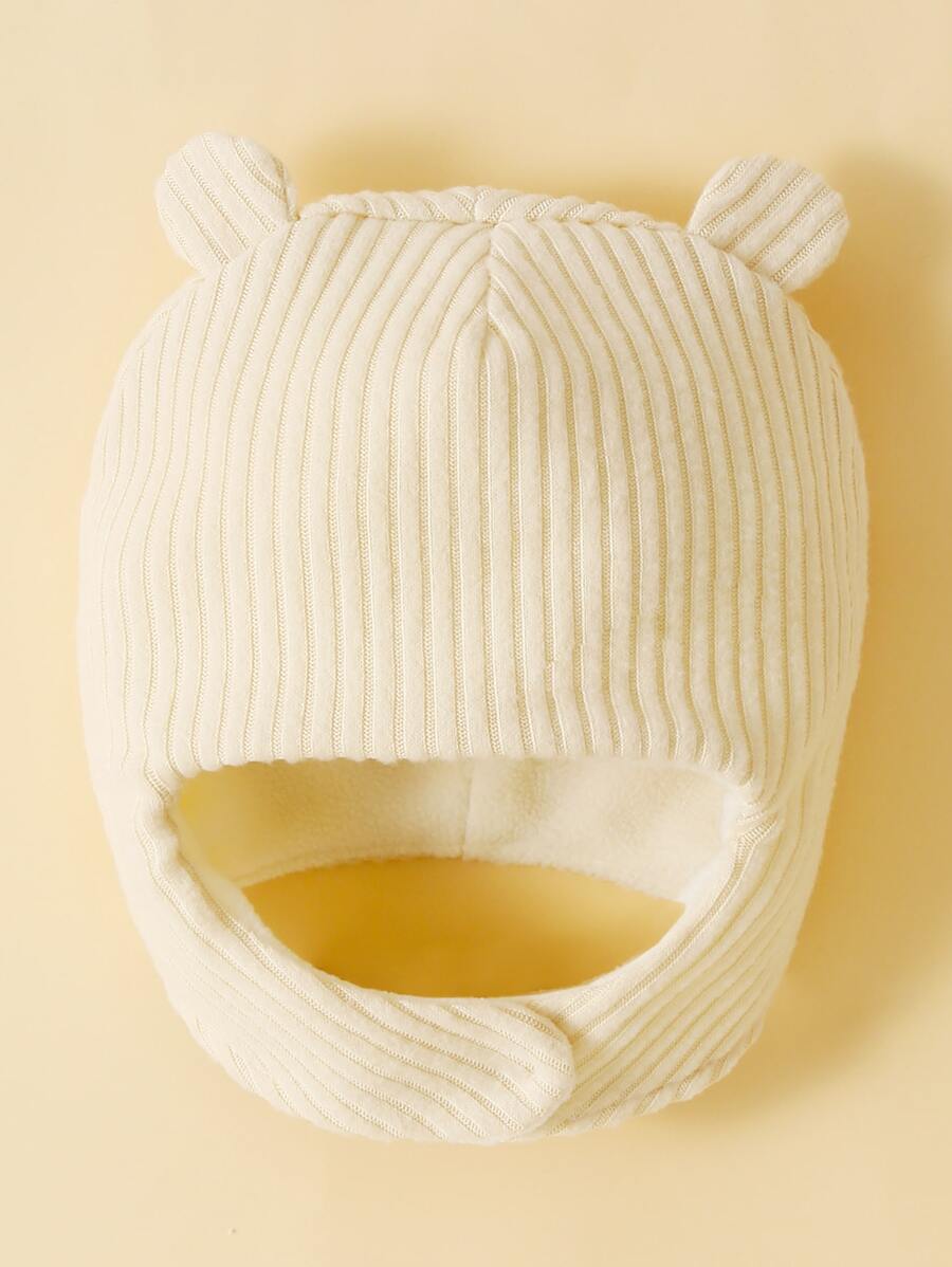 1入組嬰兒素色帽 - 杏色 - 查看 1