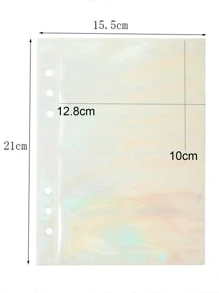 10pcs Laser Binder Pocket - Multicolor - View 3