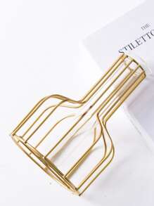 1 pieza Decoración de metal diseño de florero al azar - Multicolor - Ver 2