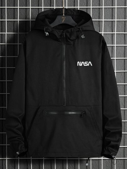 معطف رياضي خارجي مزود بغطاء رأس وسحاب، أكمام طويلة، جاكيت مع سحاب، للتمرين، للأصدقاء، للخريف، مزين برسومات حرفية