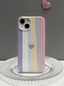 针织纹理 TPU 彩绘手机壳，适用于 iPhone7、iPhone7 PLUS、iPhone8、iPhone8 PLUS、iPhoneX、iPhoneXS、iPhoneXR、iPhoneXSMAX、iPhone11、iPhone11 PRO、iPhone11 PRO MAX、iPhone12、iPhone12 PRO、iPhone12 PRO MAX、iPhone13、iPhone13 PRO、iPhone13 PRO MAX、iPhone14、iPhone14 PRO、iPhone14 PRO MAX、iPhone14 PLUS、iPhone15、15 PRO、15 PLUS、15 PRO MAX、iPhone16、16 PRO、16 PLUS、16 PRO MAX 防水防震防摔防刮 - 彩色 - 查看 3