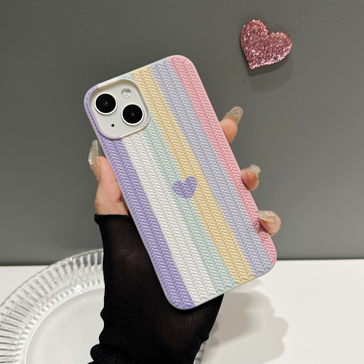 Knitted Texture TPU Painted Phone Case, Suitable For IPhone7, IPhone7 PLUS, IPhone8, IPhone8 PLUS, IPhoneX, IPhoneXS, IPhoneXR, IPhoneXSMAX, IPhone11, IPhone11 PRO, IPhone11 PRO MAX, IPhone12, IPhone12 PRO, IPhone12 PRO MAX, IPhone13, IPhone13 PRO, IPhone13 PRO MAX, IPhone14, IPhone14 PRO, IPhone14 PRO MAX, IPhone14 PLUS, IPhone15, 15 PRO, 15 PLUS, 15 PRO MAX, IPhone16, 16 PRO, 16 PLUS, 16 PRO MAX Waterproof Shockproof Anti-Fall Scratch Resistant